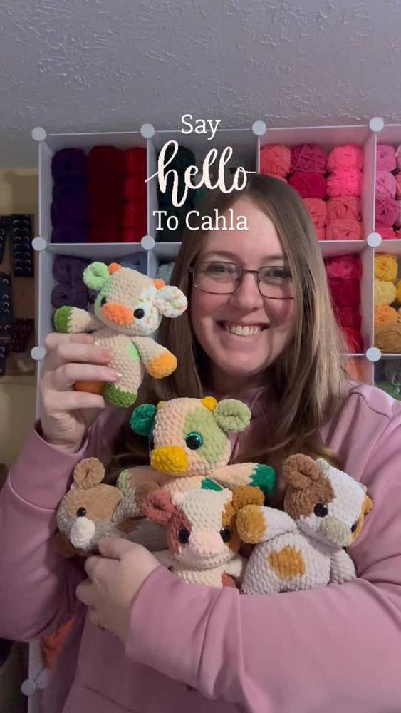 Adorable Crochet Cow Plushie Collection