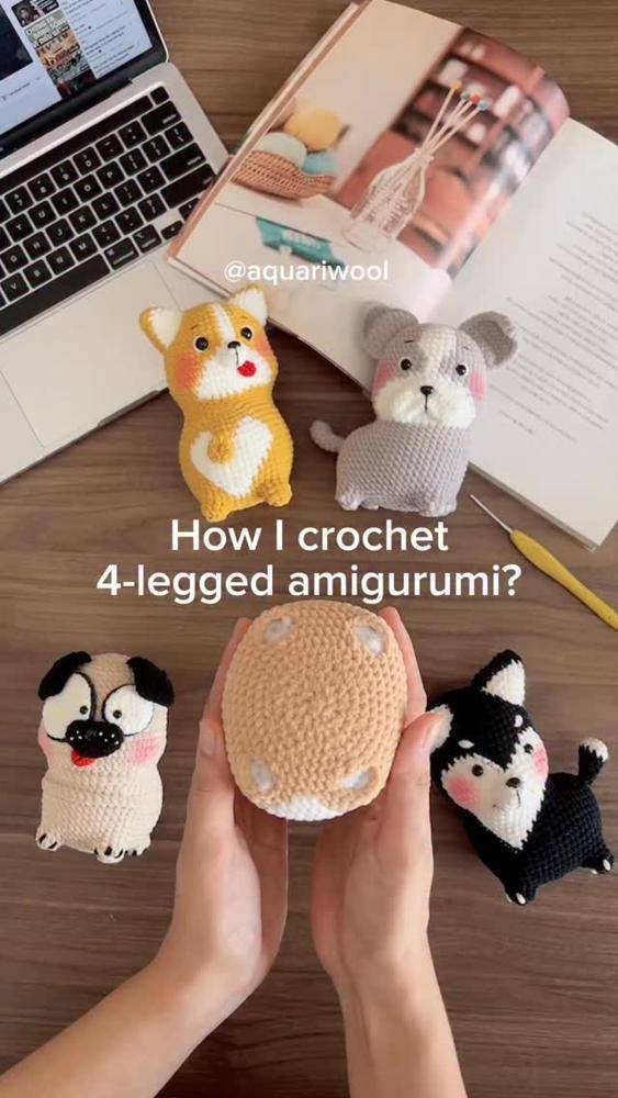 Adorable Crochet Dog Amigurumi Collection