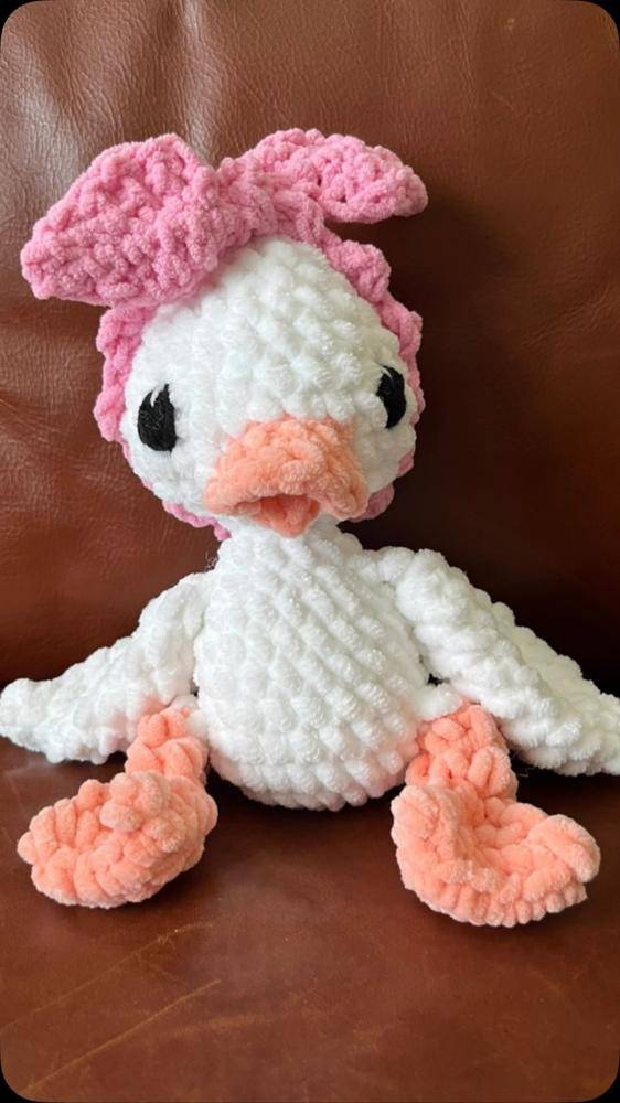 Adorable Crochet Duckling Amigurumi