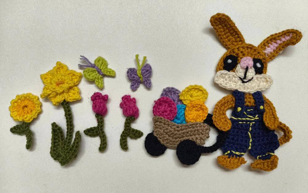Adorable Crochet Easter Bunny & Spring Motifs