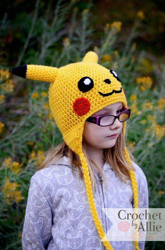 Adorable Crochet Pikachu Hat for Kids