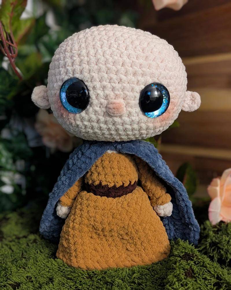 Adorable Crochet Sage Character Amigurumi