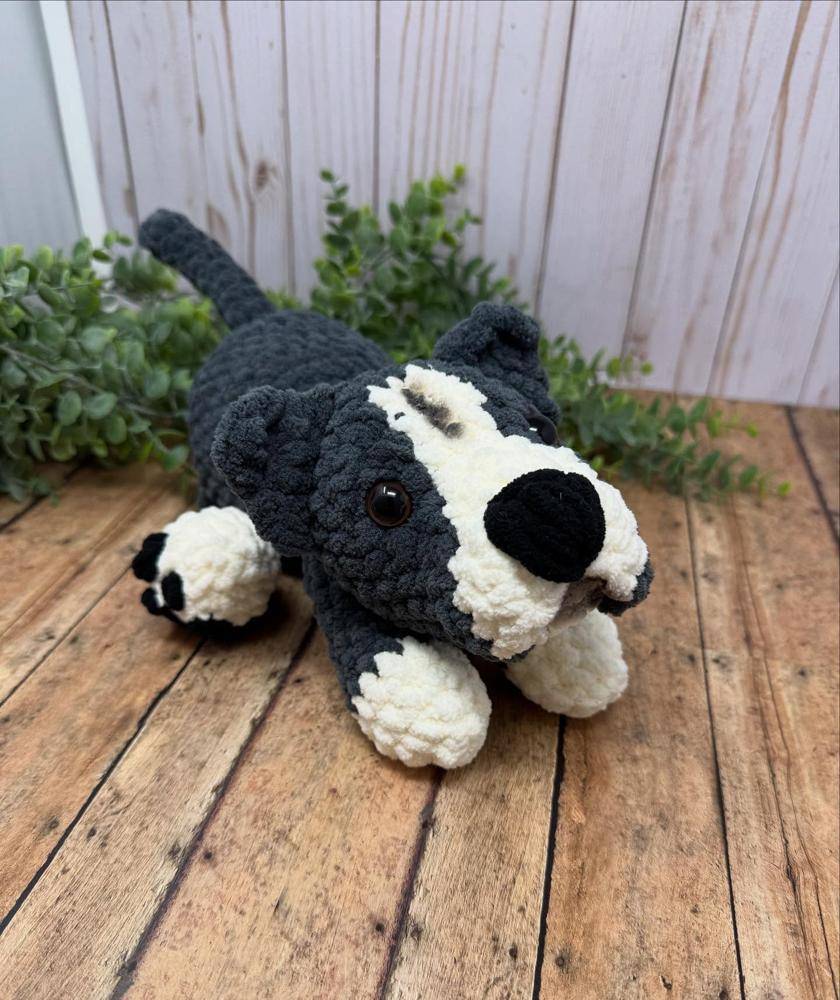 Amigurumi Border Collie Crochet Dog