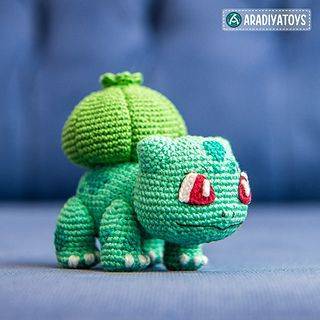 Amigurumi Bulbasaur Crochet Toy