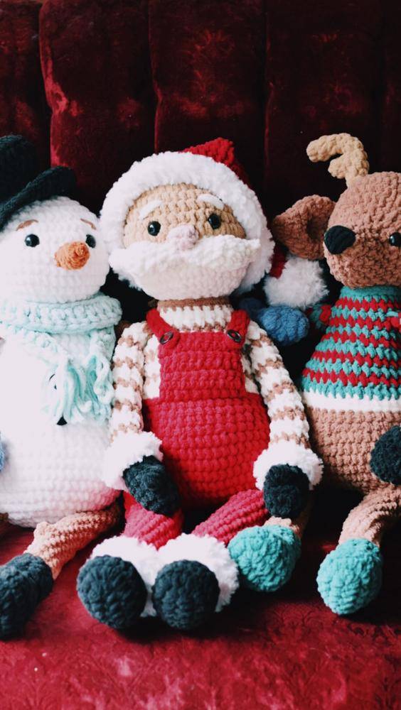 Amigurumi Christmas Characters Crochet Collection