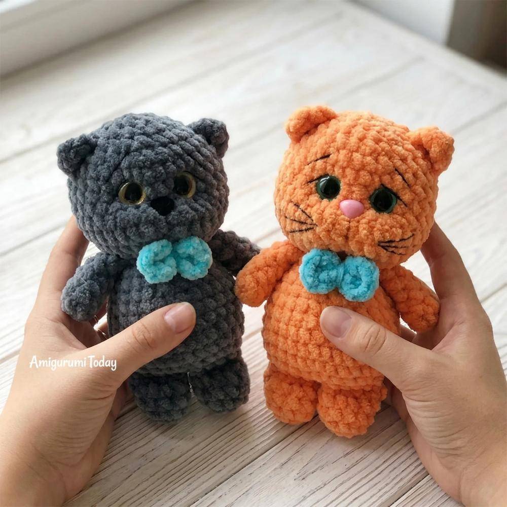 Amigurumi Crochet Cat Toys