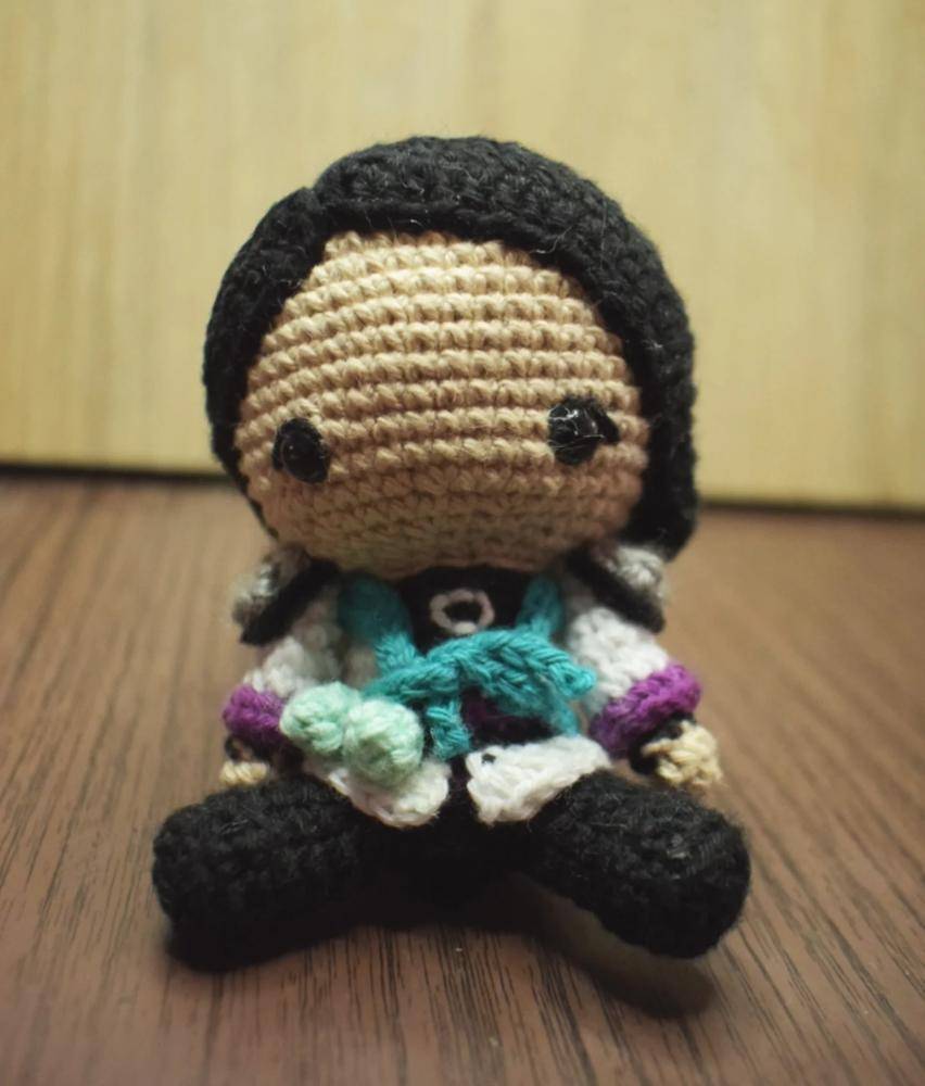 Amigurumi Crochet Character Doll