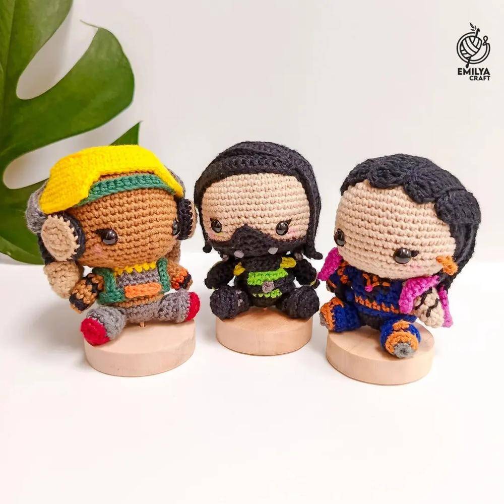 Amigurumi Crochet Character Dolls