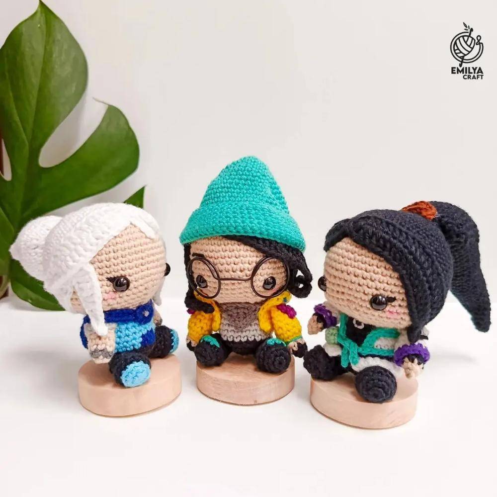 Amigurumi Crochet Character Dolls