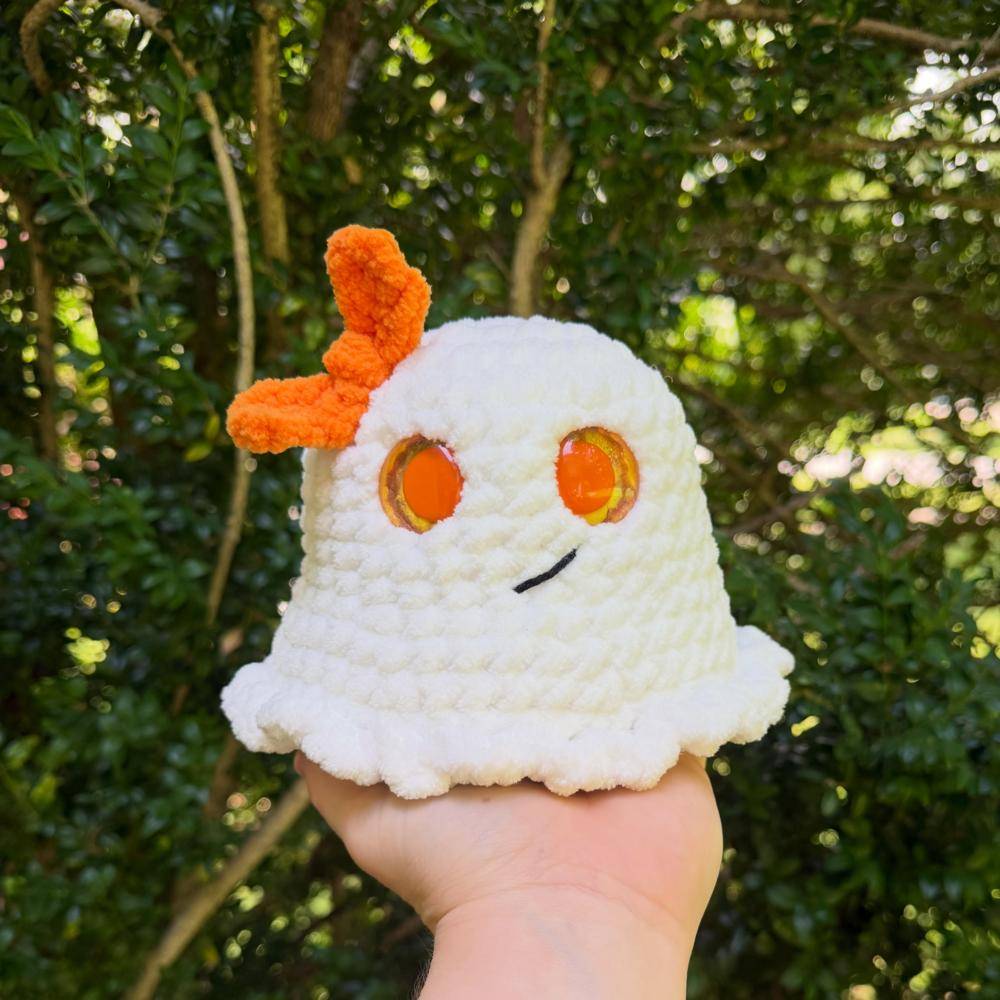Amigurumi Crochet Ghost Toy