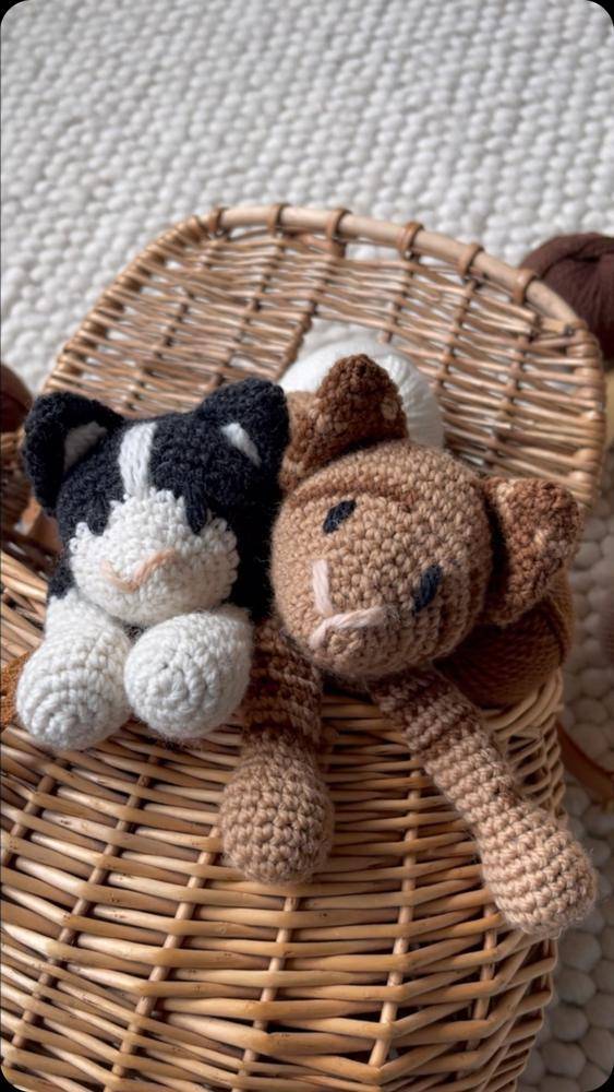 Amigurumi Crochet Kitties for Playtime Fun