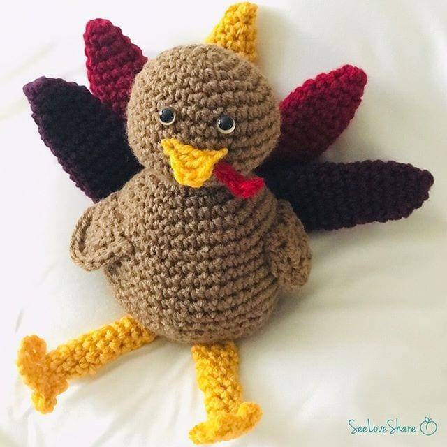 Amigurumi Crochet Turkey Buddy