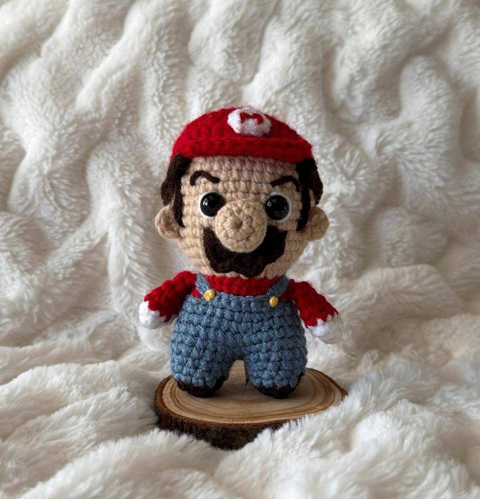 Amigurumi Mario Crochet Character
