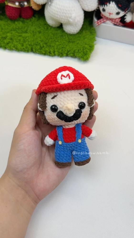 Amigurumi Mario Crochet Character
