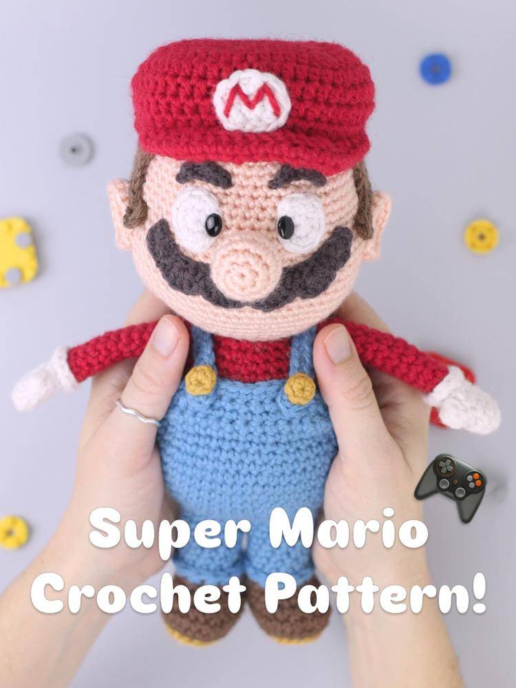 Amigurumi Mario Crochet Character Project