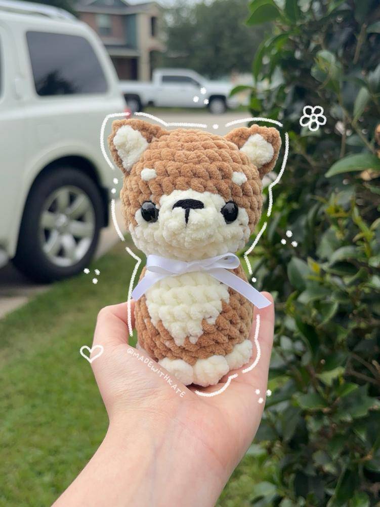 Amigurumi Shiba Inu Crochet Plushie