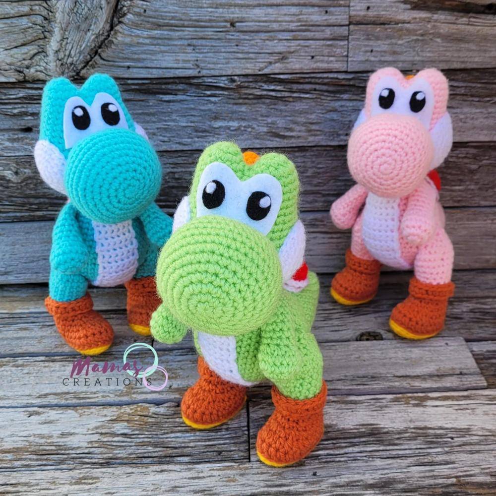 Amigurumi Yoshi Crochet Characters