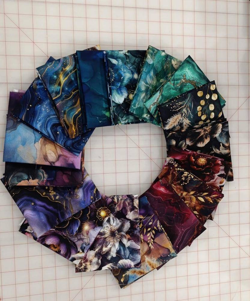 Artistic Fabric Wreath for Autumnal Decor