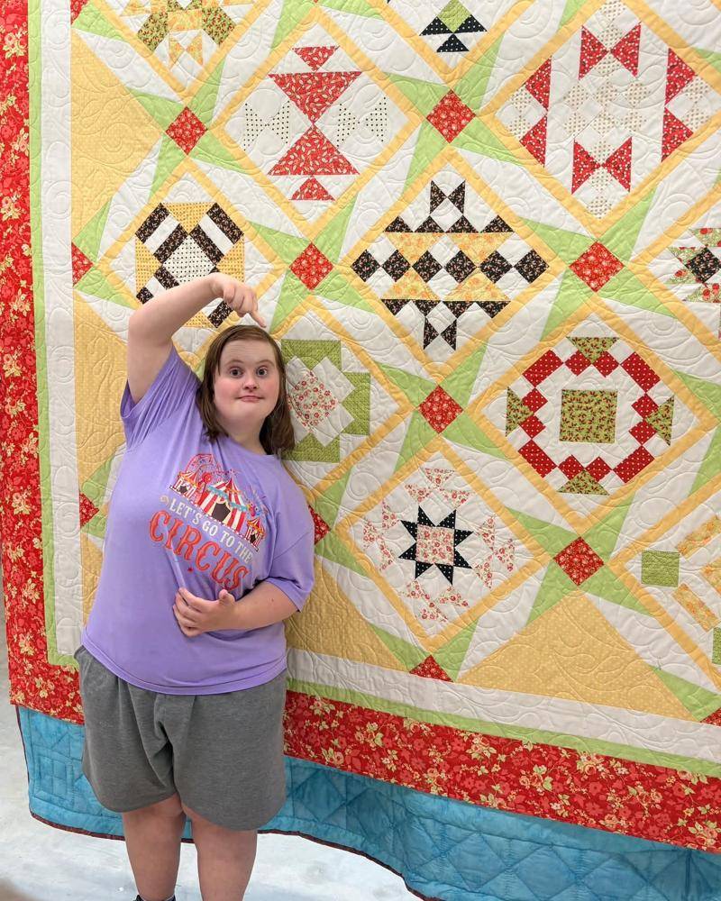 Autumnal Medley Quilt Block Pattern