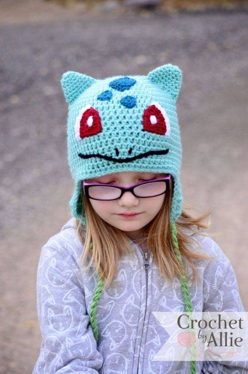 Bulbasaur-Inspired Crochet Hat Project