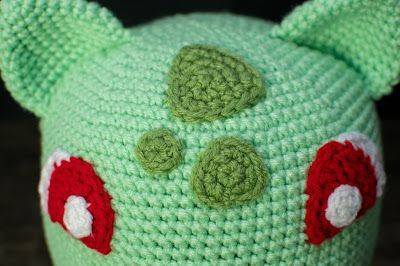Bulbasaur Pokemon Crochet Hat Project