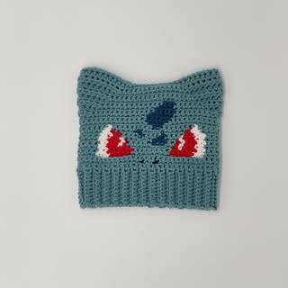Bulbasaur Pokemon Inspired Crochet Hat