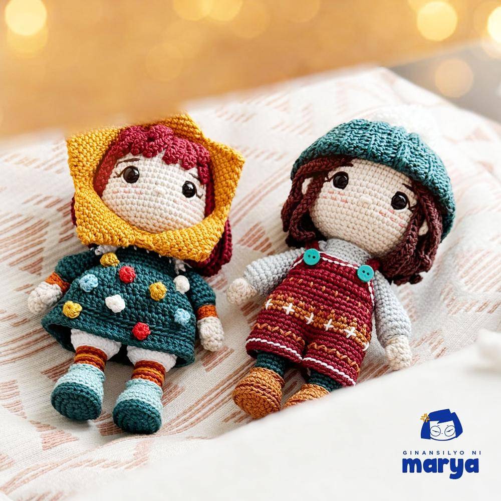 Charming Crochet Amigurumi Dolls