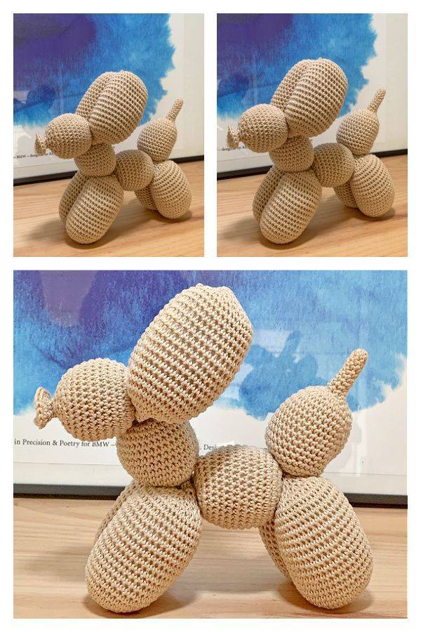 Charming Crochet Balloon Dog Amigurumi