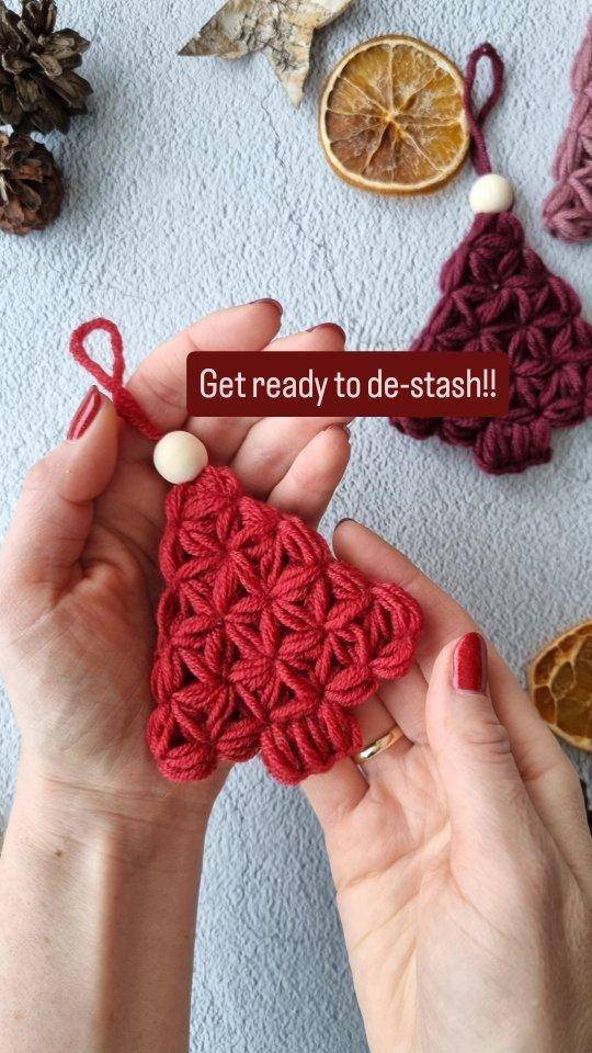 Charming Crochet Christmas Tree Ornament