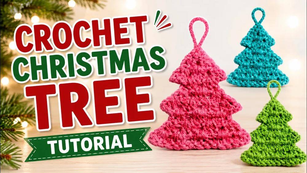 Charming Crochet Christmas Tree Ornaments