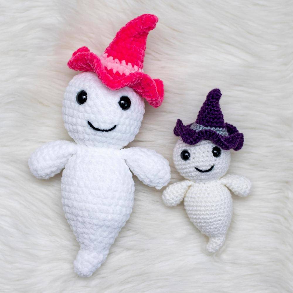 Charming Crochet Ghost Fidget Toys