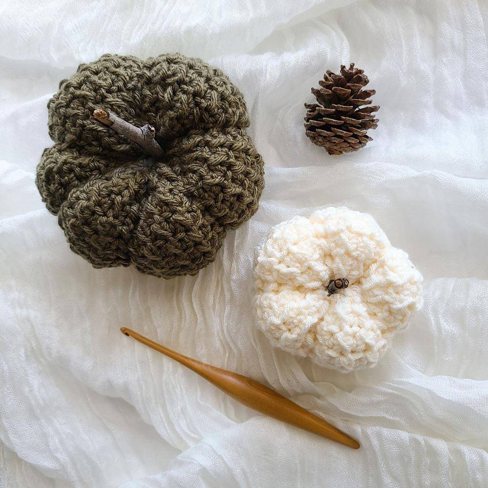 Charming Crochet Pumpkins for Fall Decor