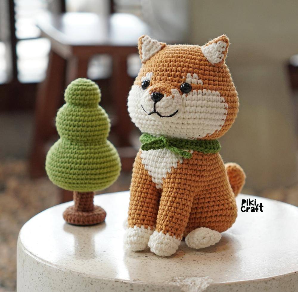 Charming Crochet Shiba Inu Amigurumi