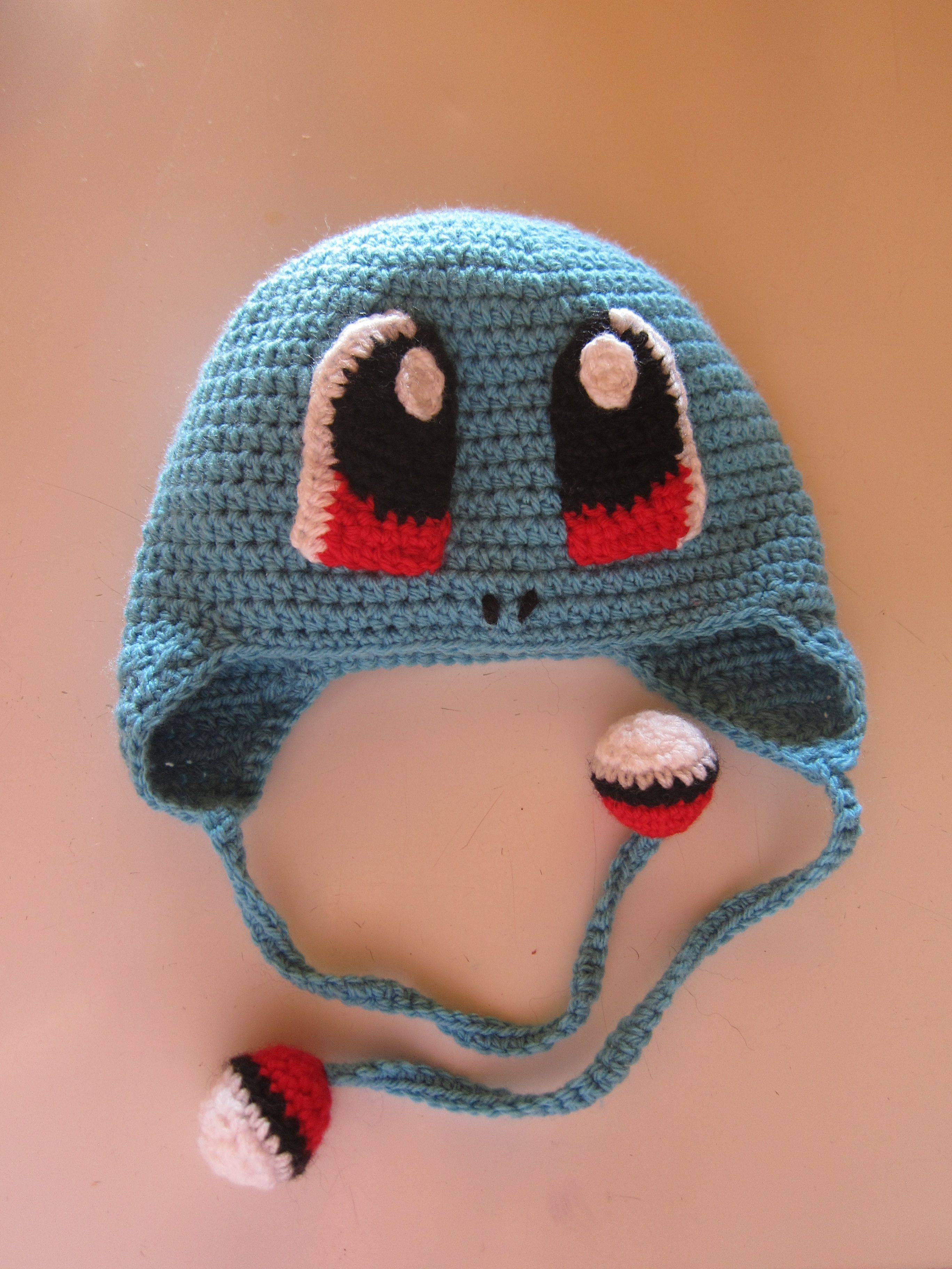 Charming Squirtle-Inspired Crochet Hat