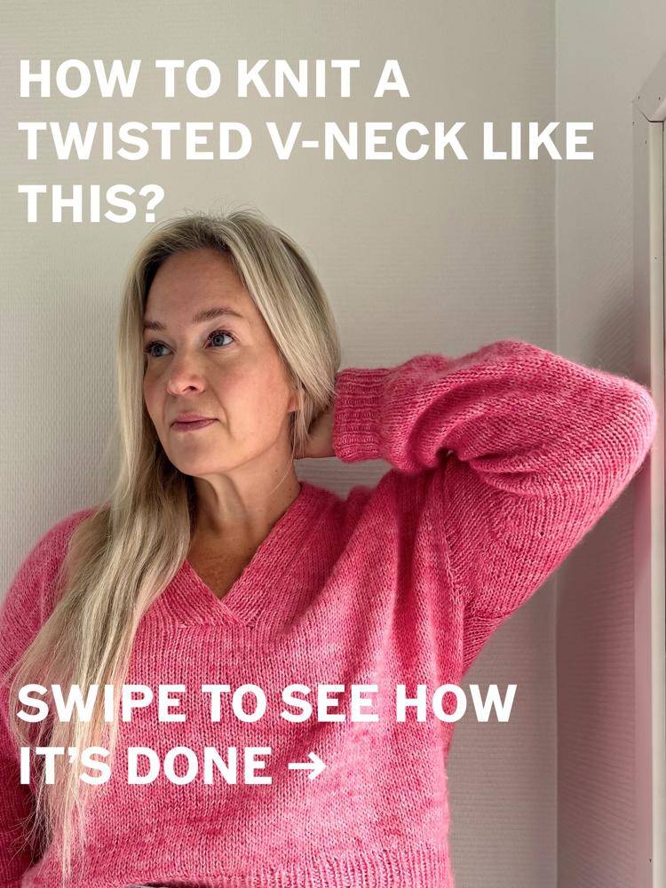 Chic Knitted V-Neck Sweater Project