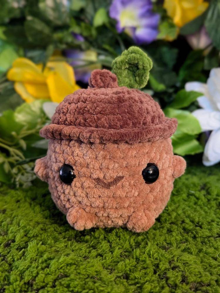 Chunky Crochet Acorn Amigurumi