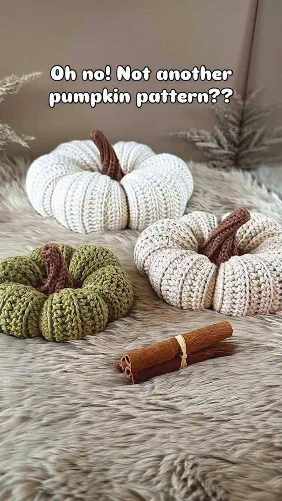 Chunky Crochet Pumpkins