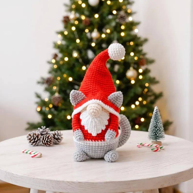 Cozy Crochet Christmas Gnome