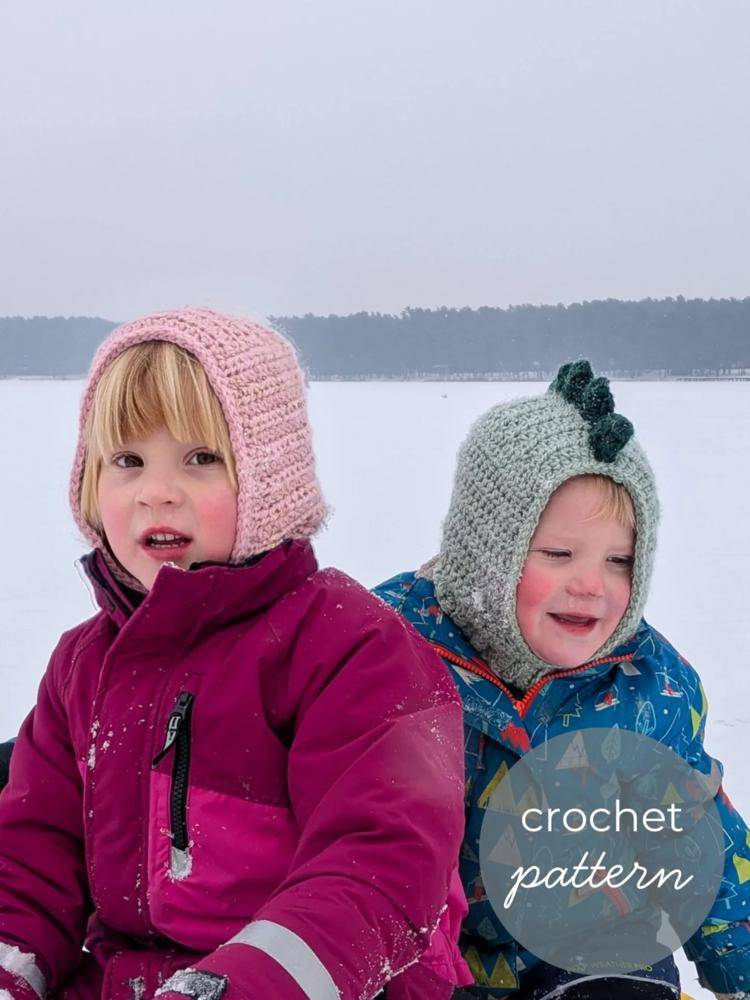 Cozy Crochet Hooded Balaclava for Kids