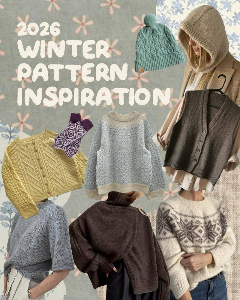 Cozy Knit Sweater and Accessory Patterns