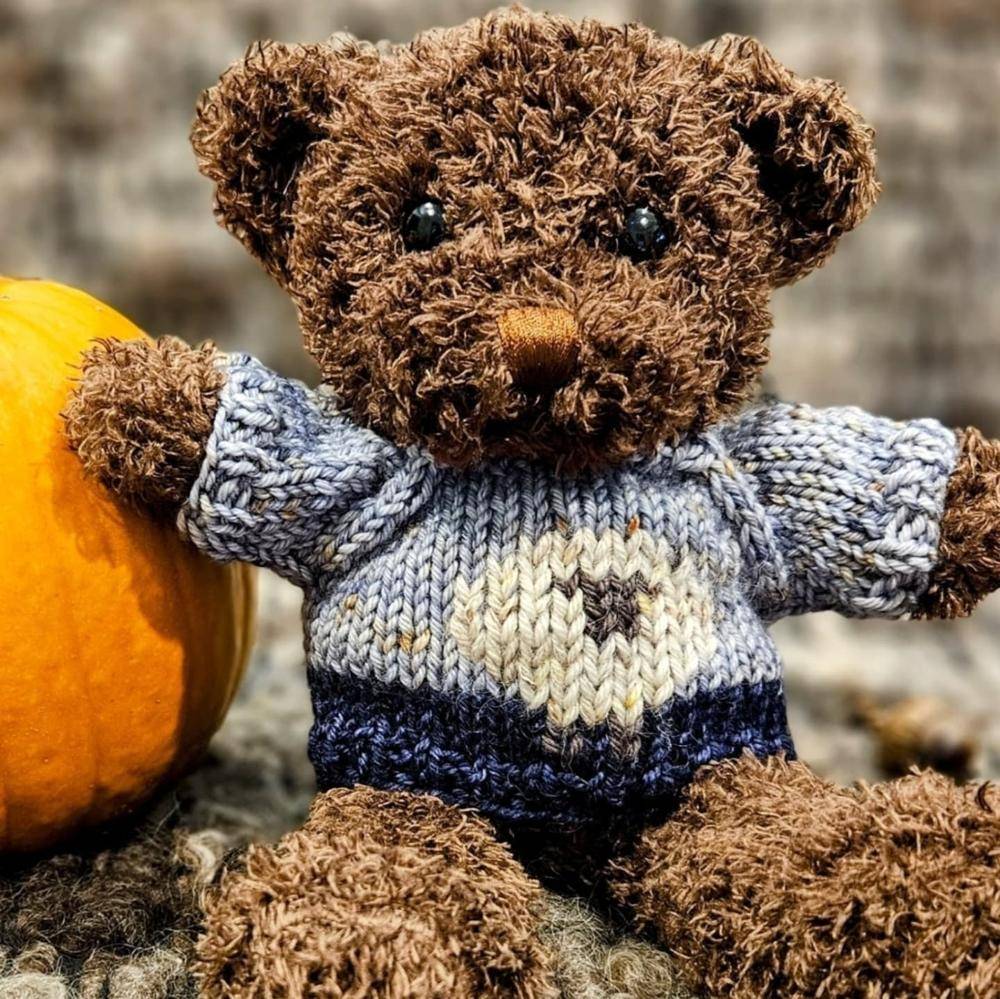 Cozy Knitted Teddy Bear Sweater