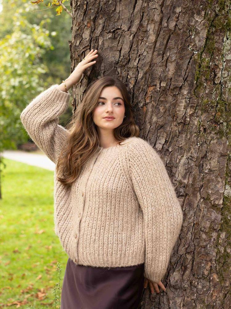 Cozy Ribbed Knit Cardigan Project