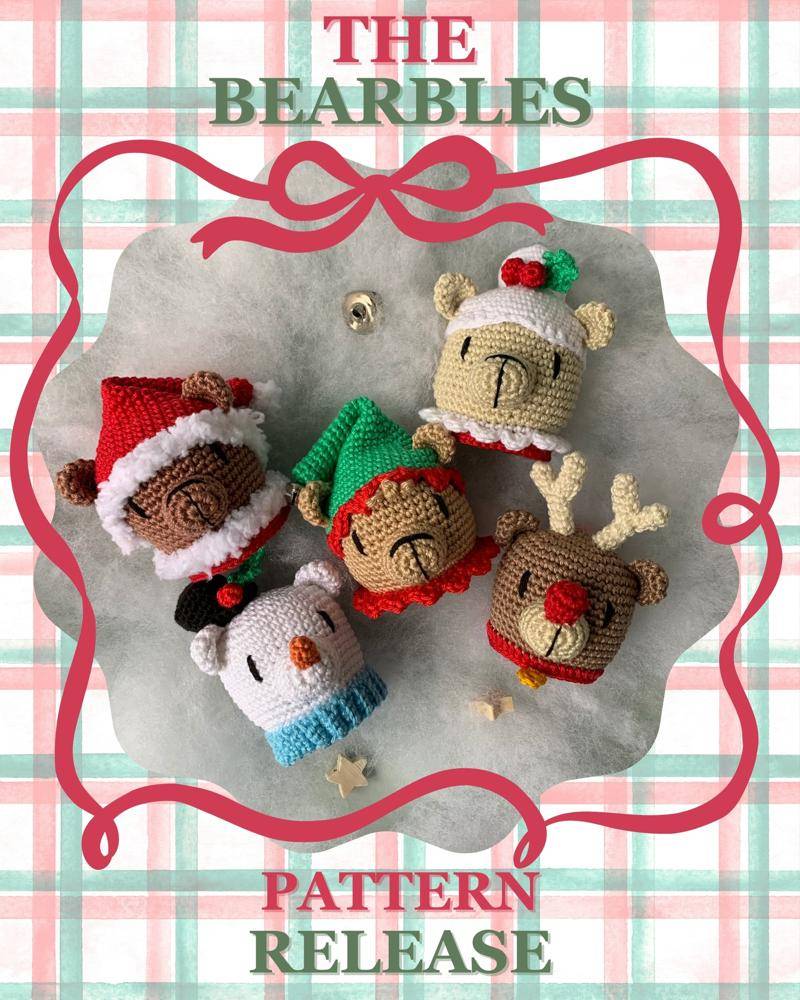 Crochet Christmas Character Ornaments