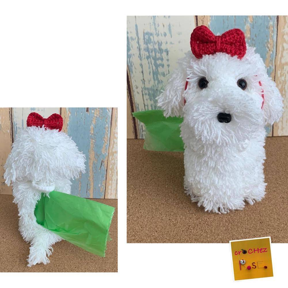 Crochet Dog Poop Bag Holder Project