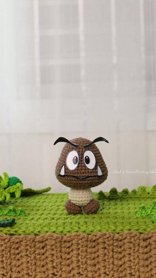 Crochet Goomba Amigurumi Buddy
