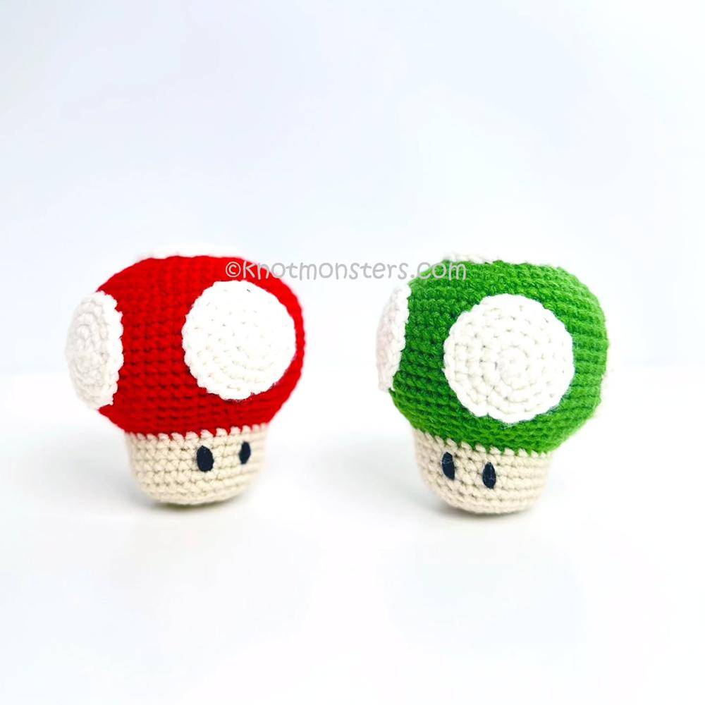Crochet Super Mario Mushroom Amigurumi