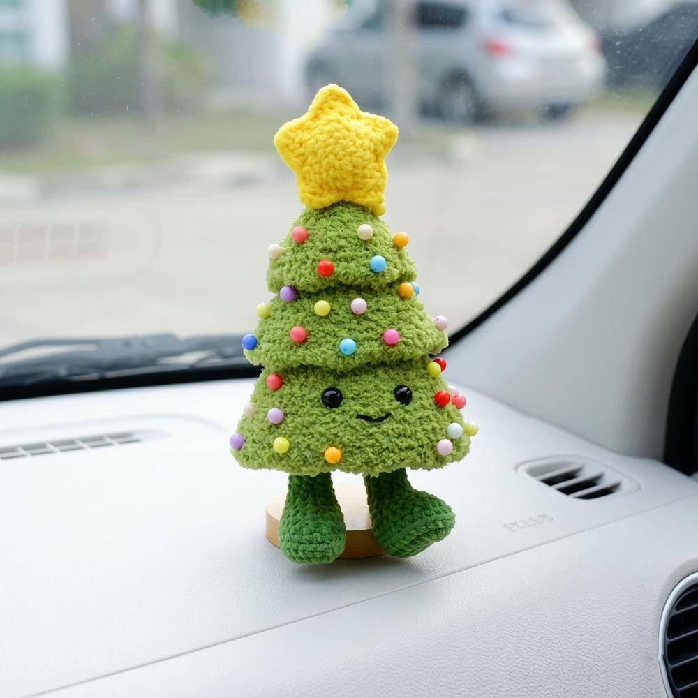Crocheted Christmas Tree Amigurumi