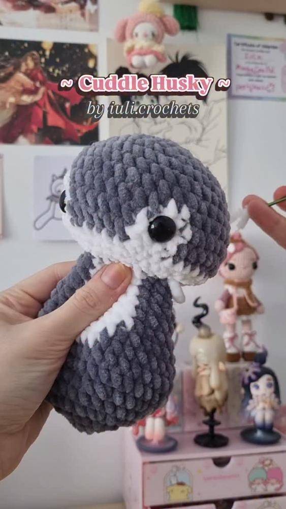 Cuddly Crochet Husky Amigurumi