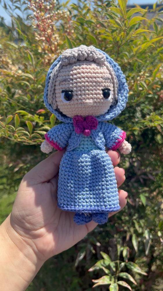 Enchanting Crochet Fairy Godmother Amigurumi