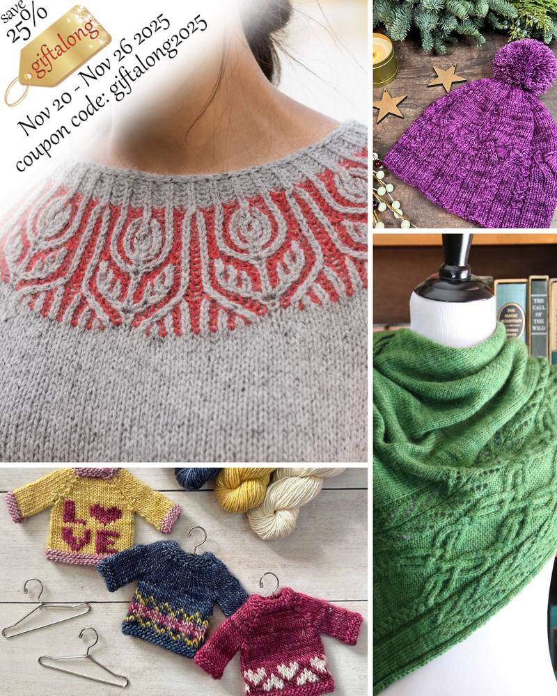 Fair Isle Inspired Knitted Sweater Yoke